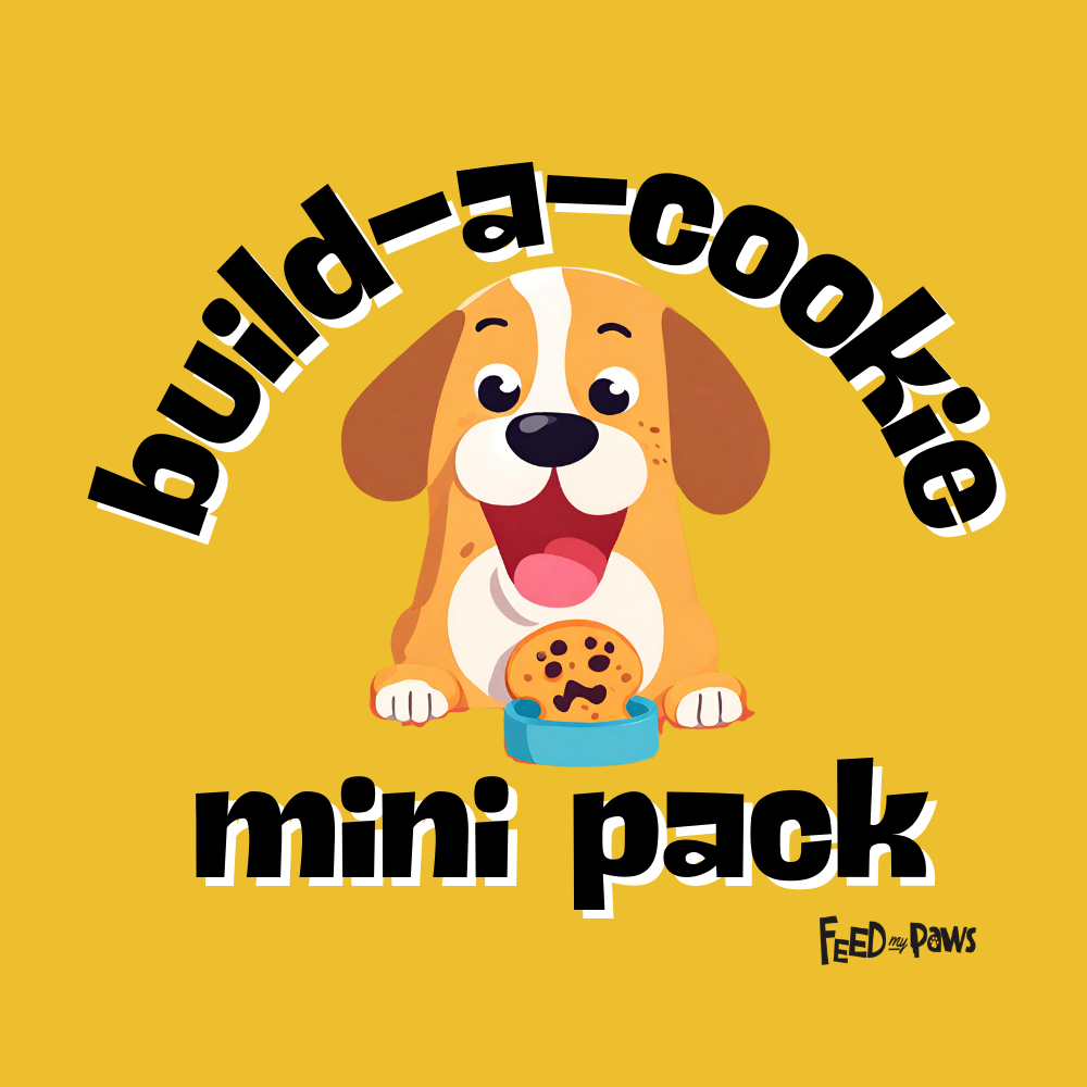 BUILD-A-COOKIE Mini Pack for Dogs!