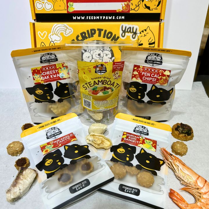 Feed My Paws Subscription Club: Subscription Box for Dogs & Cats! (Monthly)