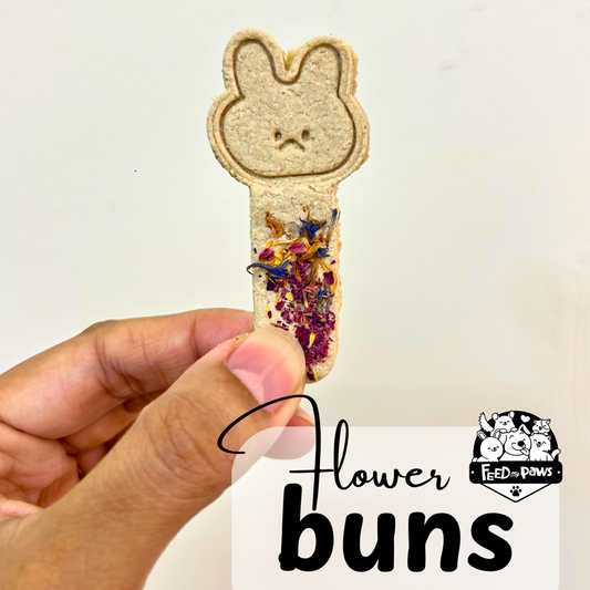 Easter Special: Flower Buns (VEGAN)