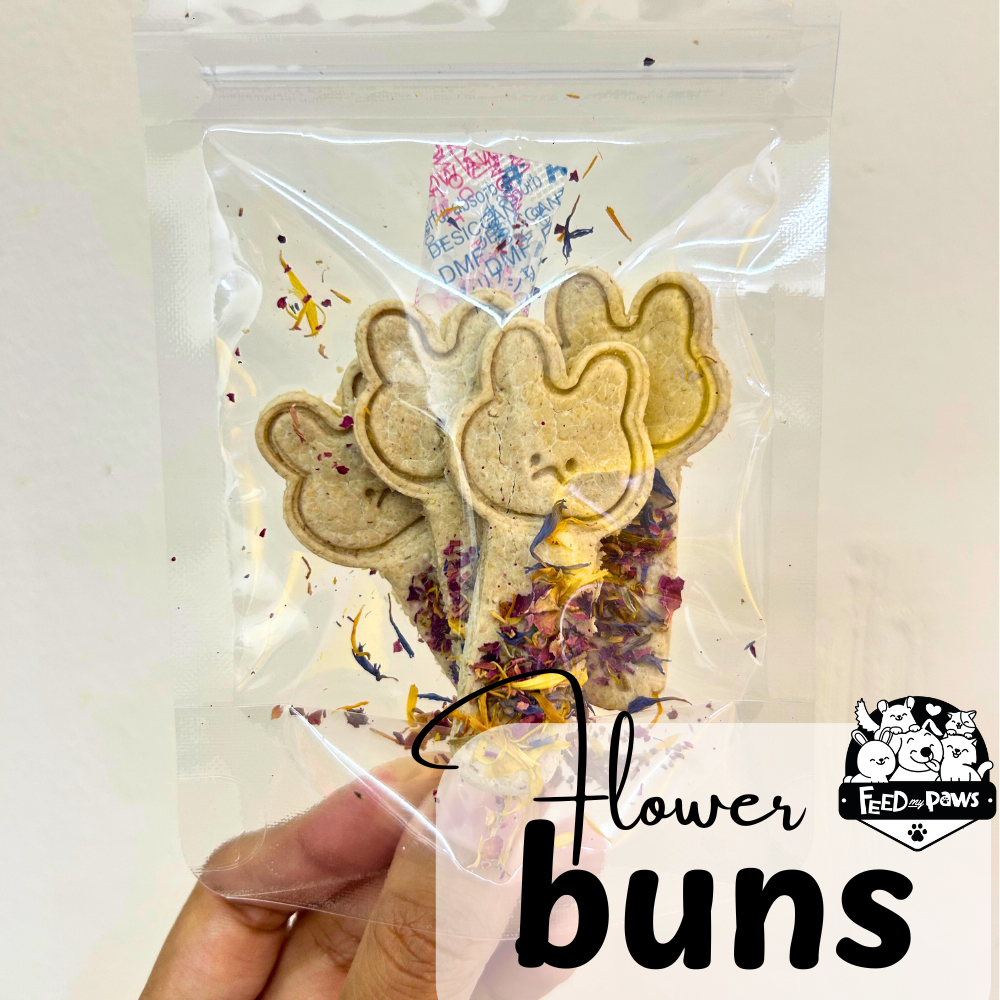 Easter Special: Flower Buns (VEGAN)