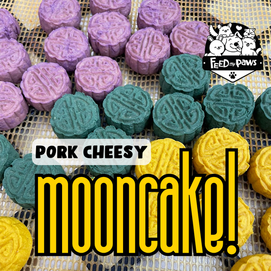 Pork & Cheese Easy-to-chew Mooncake 2025 (dry treat for dogs & cats)
