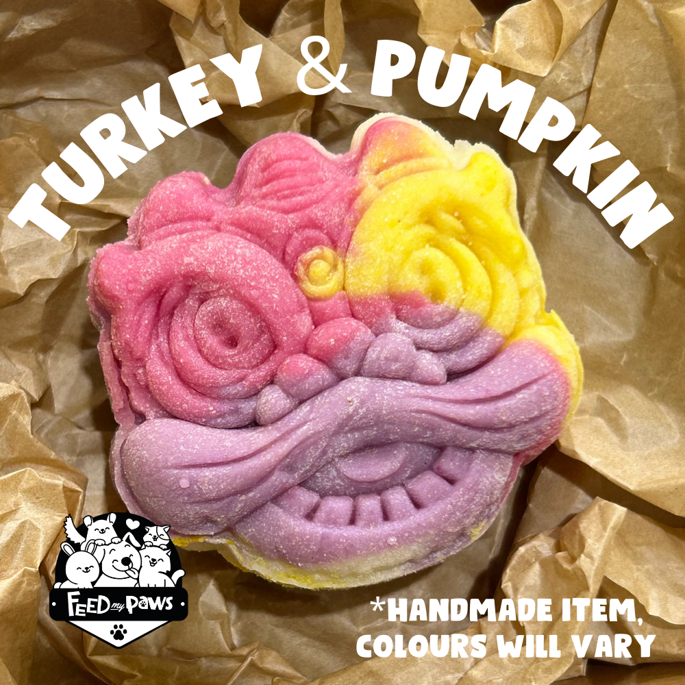 Turkey & Pumpkin Snowskin Mooncake 2025