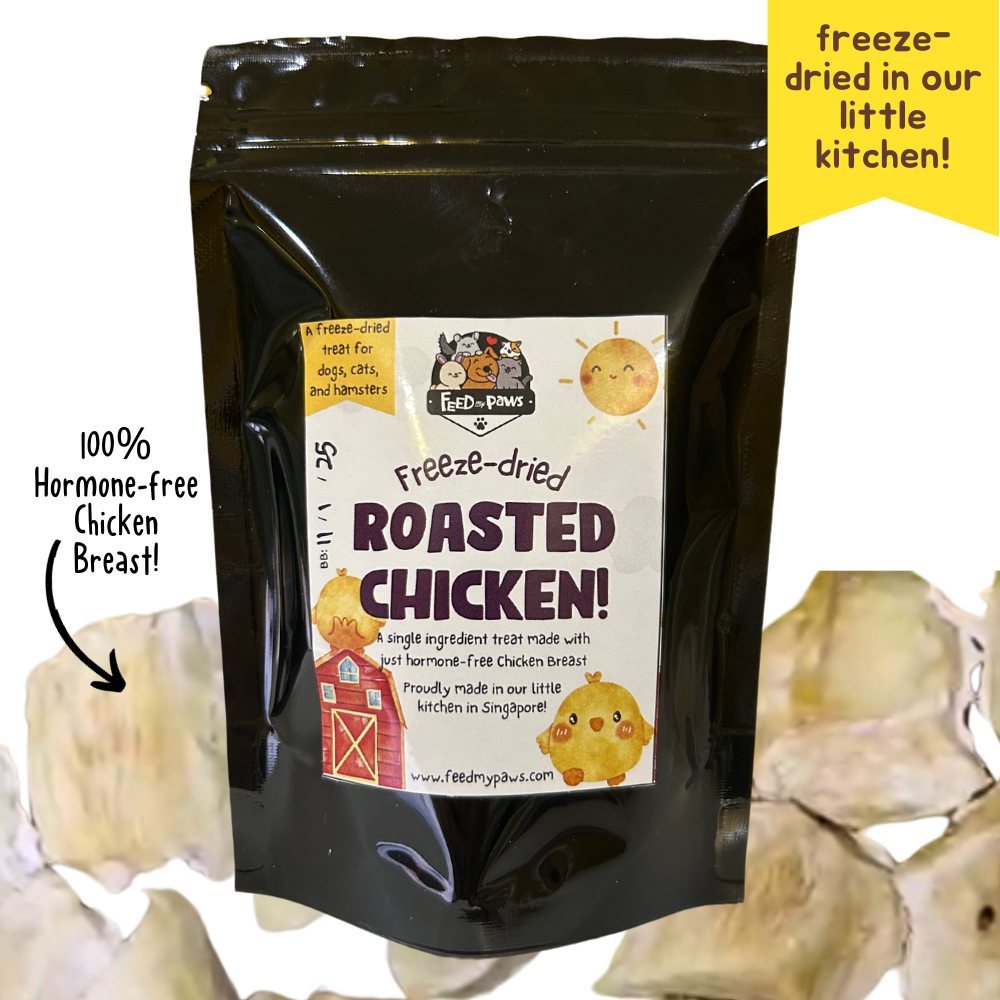 NEW! Freeze dried Roasted Chicken!