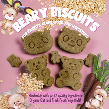 Load image into Gallery viewer, Beary Biscuits (hamsters, rabbits, guinea pigs)
