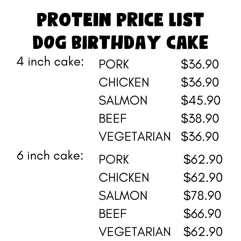 Dog Birthday Cake