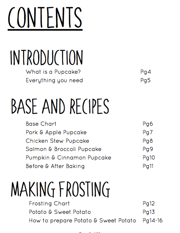 Feed My Paws Pupcakes Basics 101 E-Book