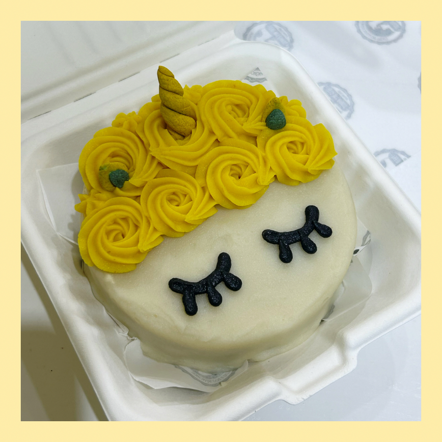Unicorn Bento Cake for Cats