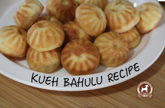 DIY FeedMyPaws Recipe: Kueh Bahulu for dogs!