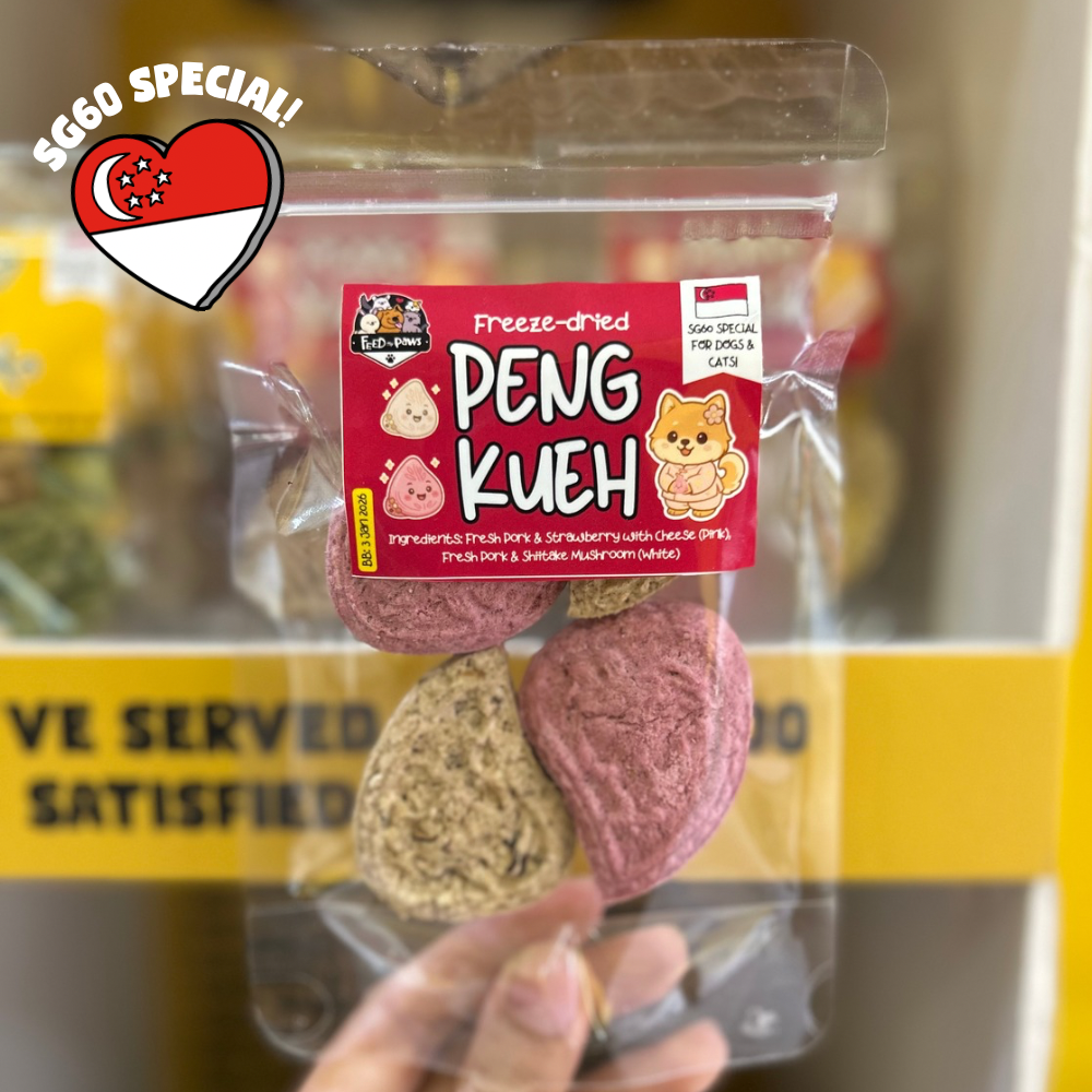 SG60 Special: Peng Kueh (cooked, freeze-dried treat for dogs and cats)