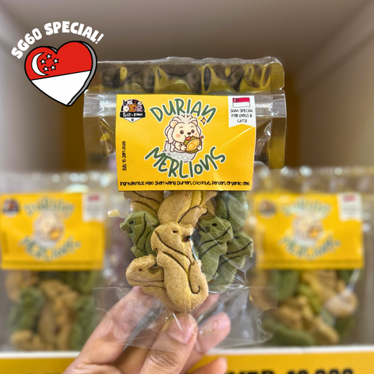 SG60 Special: Mao Shan Wang Durian Biscuit for dogs, cats, and hamsters