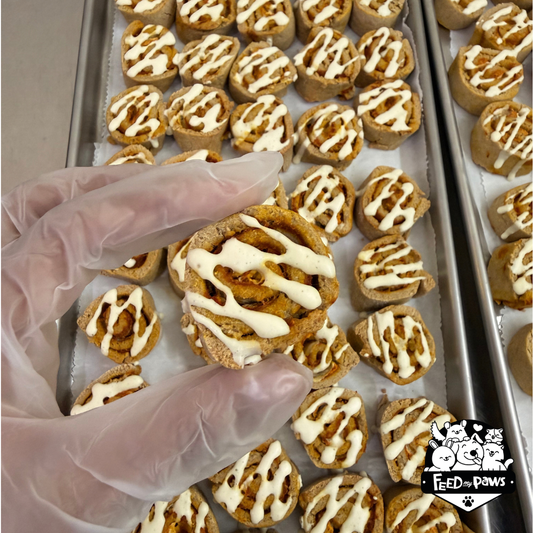 Apple & Pumpkin Rolls with Goat’s Milk Glaze