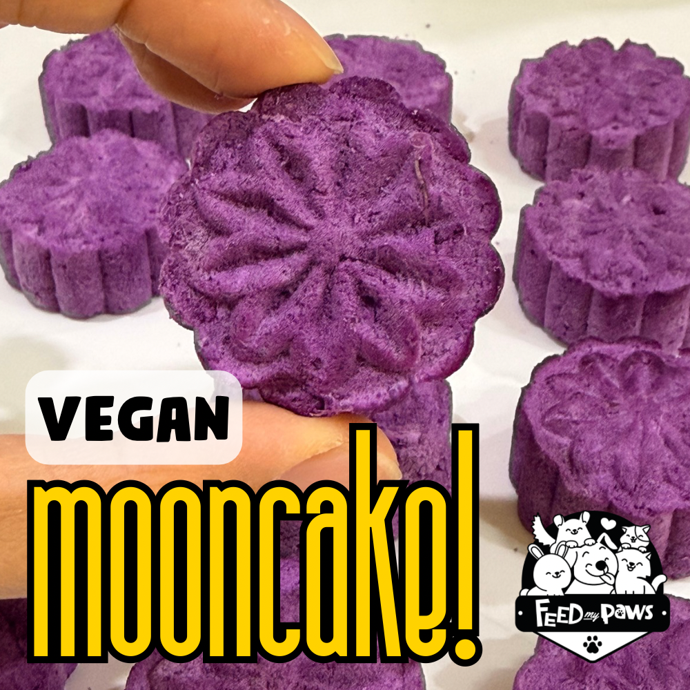 VEGAN freeze dried Mooncake 2026 (dry treat for dogs & hamsters)
