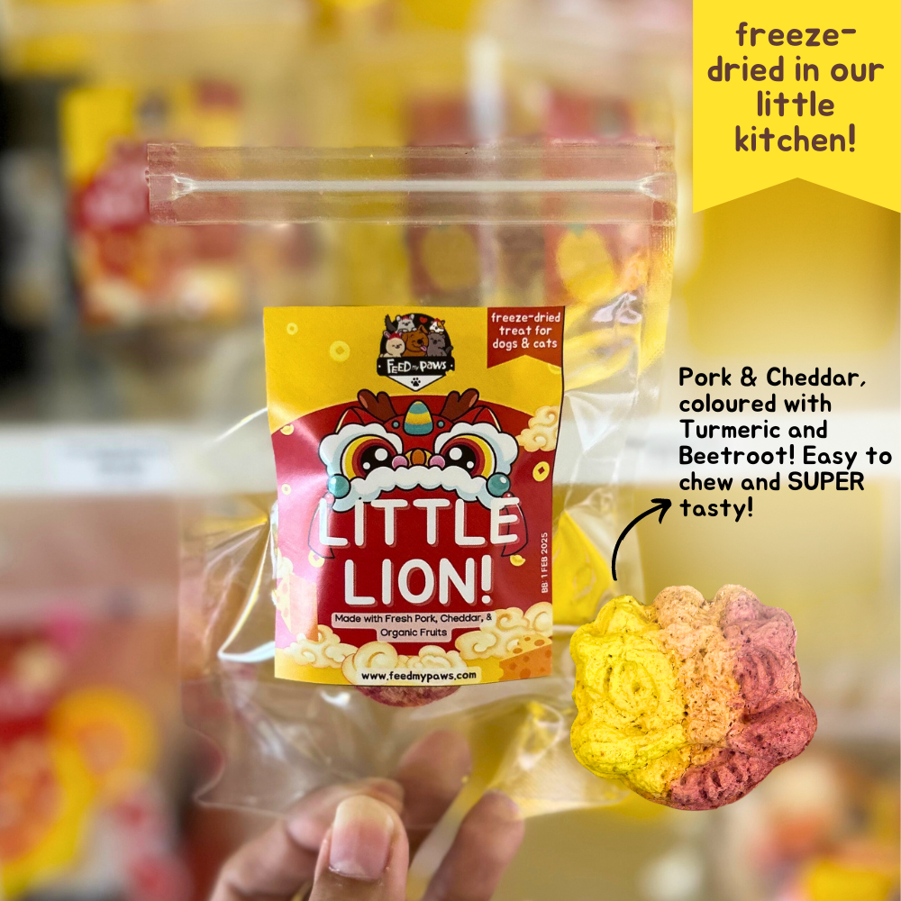 *NEW!* CNY 2024: Freeze-dried Little Lion! (for dogs and cats)