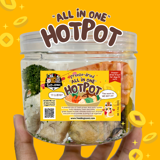 CNY 2026: Freeze-dried HOTPOT (for dogs and cats!) (freeze-dried, can be shipped!)