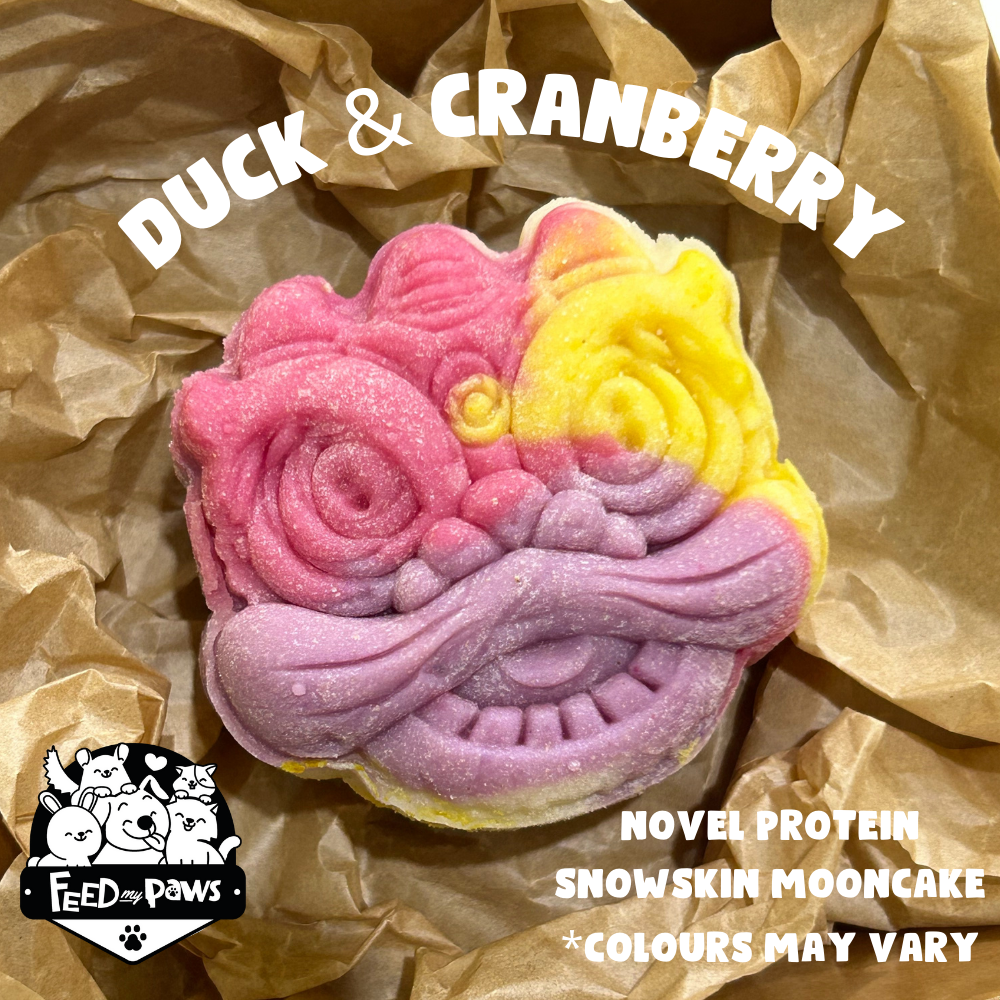 Duck & Cranberry Snowskin Mooncake (Novel Protein)