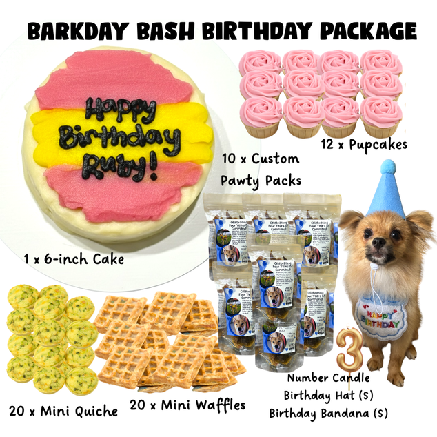 The Barkday Bash Birthday Package