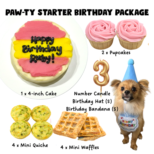 Paw-ty Starter Birthday Package