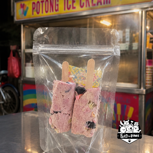 SG61 Special: freeze-dried Fruity Paw-tong (cooked treat for dogs and cats)