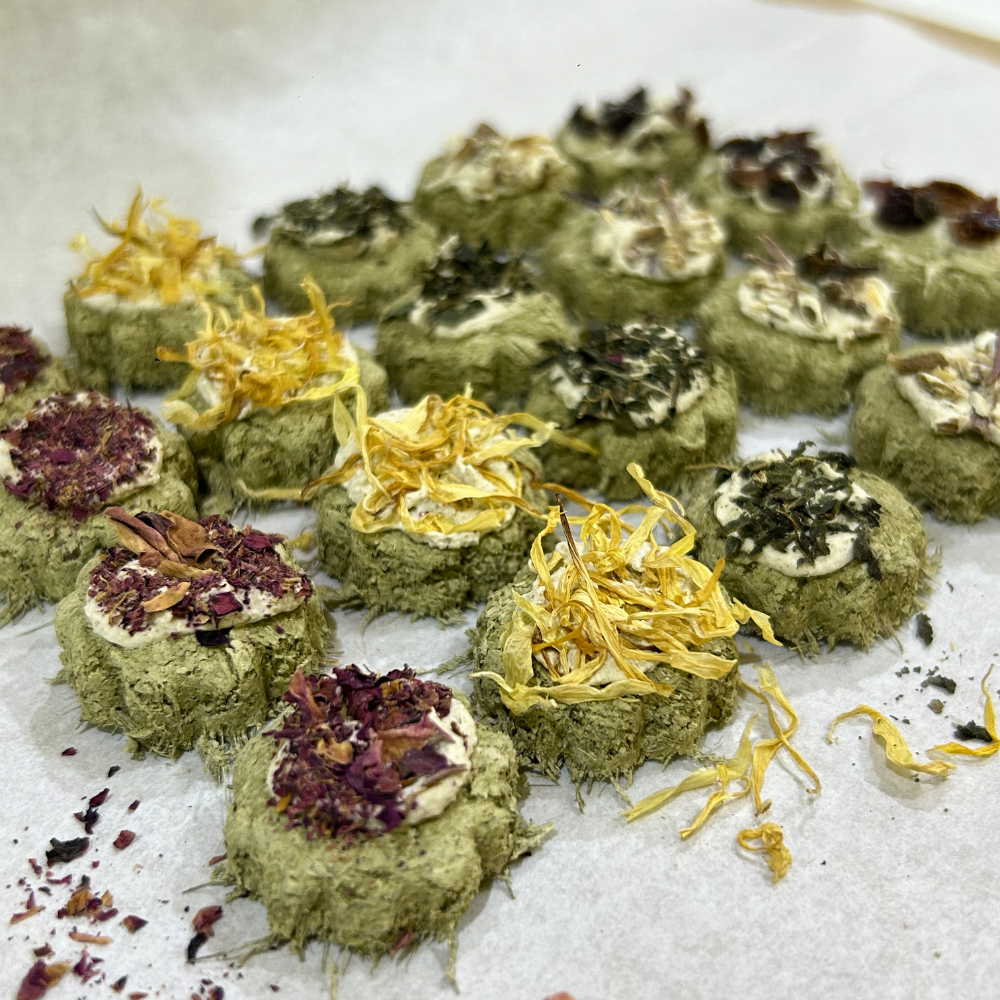 Petite Herb Crunchies (hamsters, rabbits, guinea pigs, chinchillas)