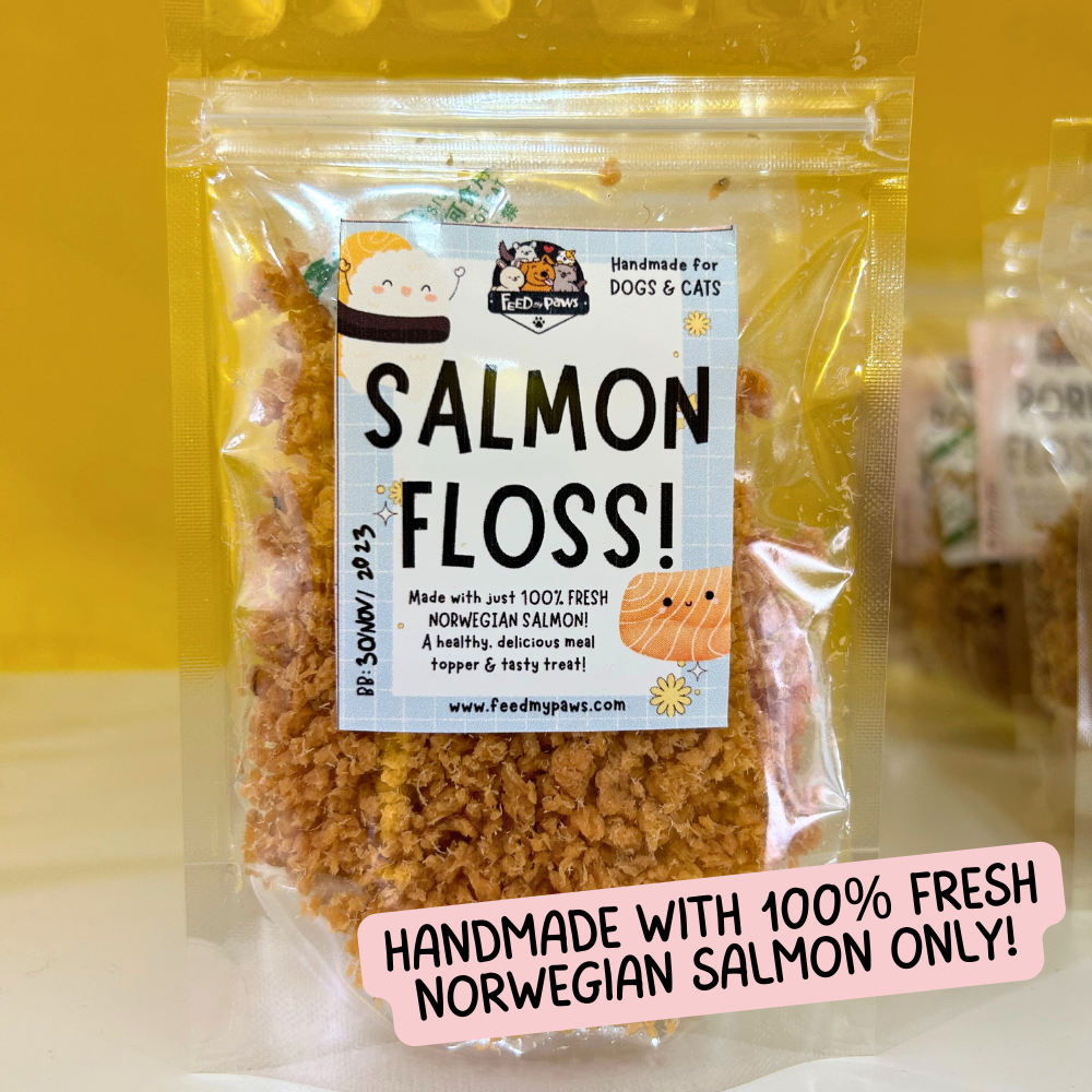 SALMON FLOSS for Dogs & Cats!