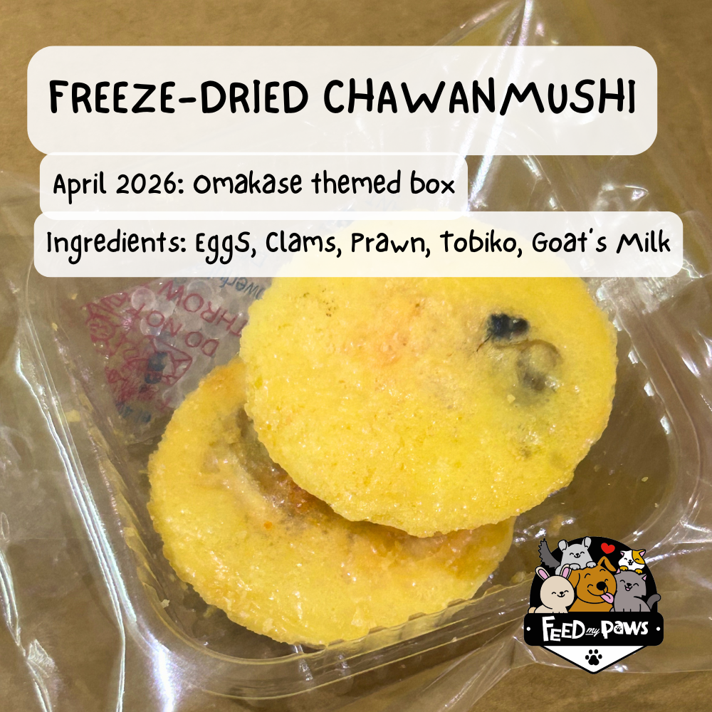 Freeze-dried Chawanmushi (Dog, Cat, Hamster)