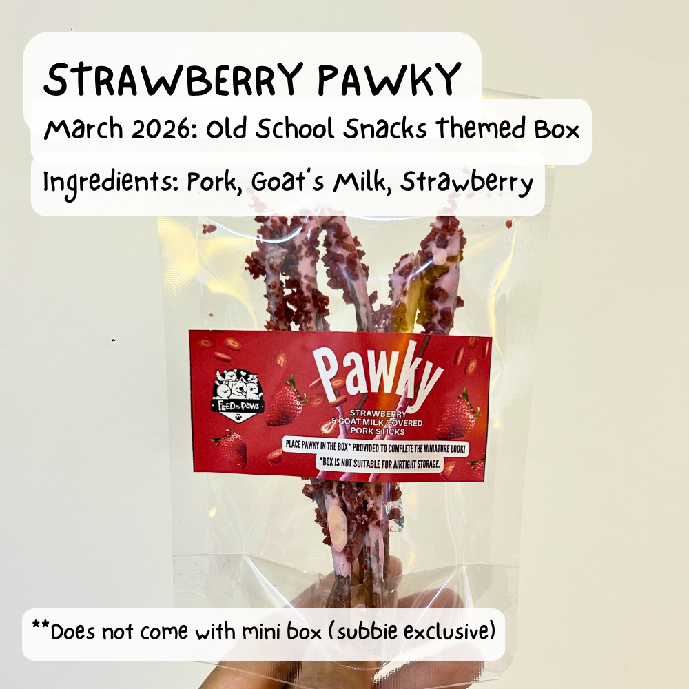 Strawberry Pawky (Dog, Cat)