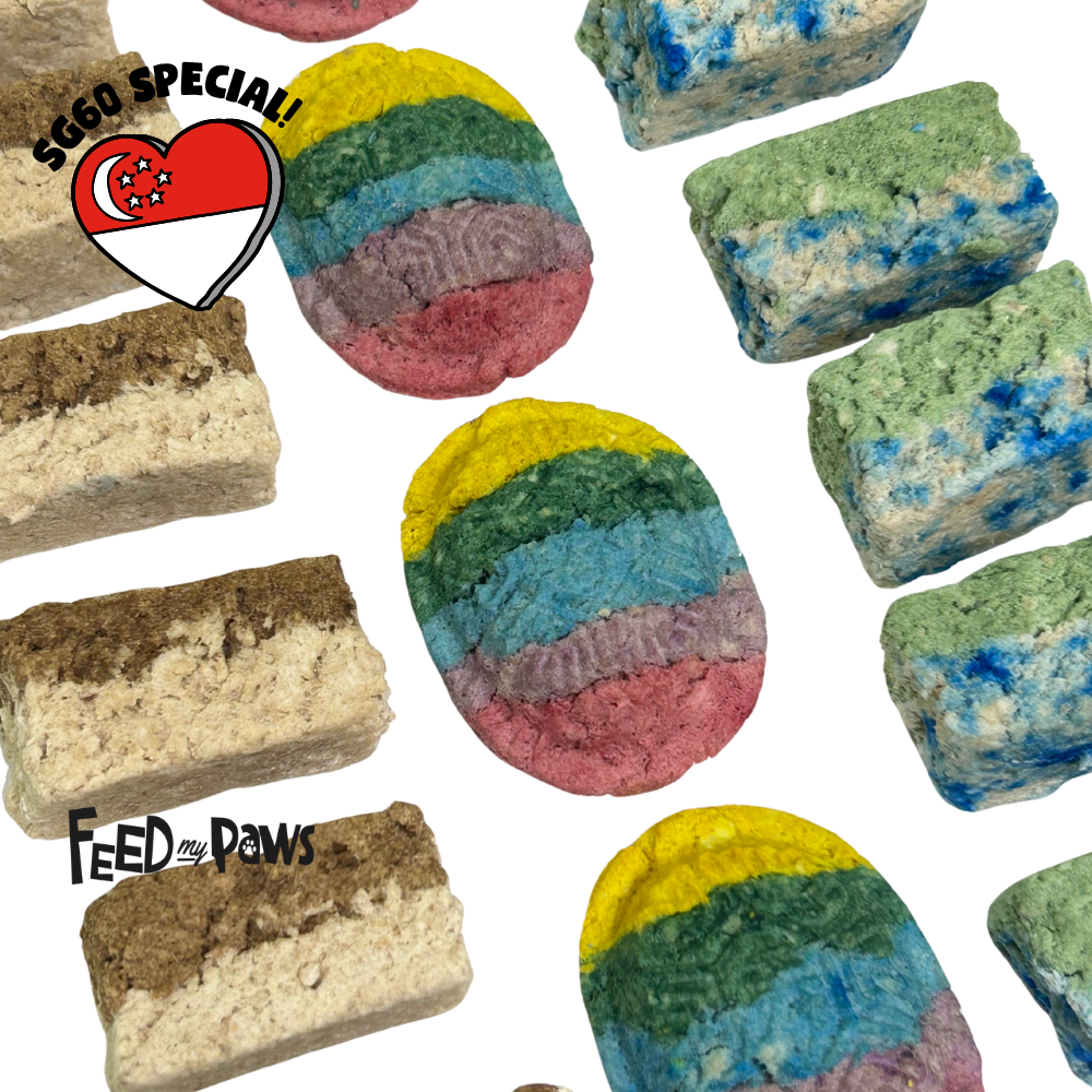 SG60 Special: freeze-dried Nyonya Kueh (for dogs and cats)