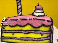 The Comic Book Style Cake for Dogs!
