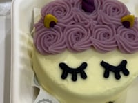 Unicorn Bento Cake for Dogs