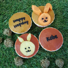 Load image into Gallery viewer, earthly tone design rabbit birthday cake cupcake in singapore
