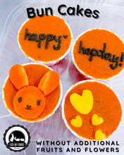 Load image into Gallery viewer,  bright orange rabbit birthday cake cupcake in singapore

