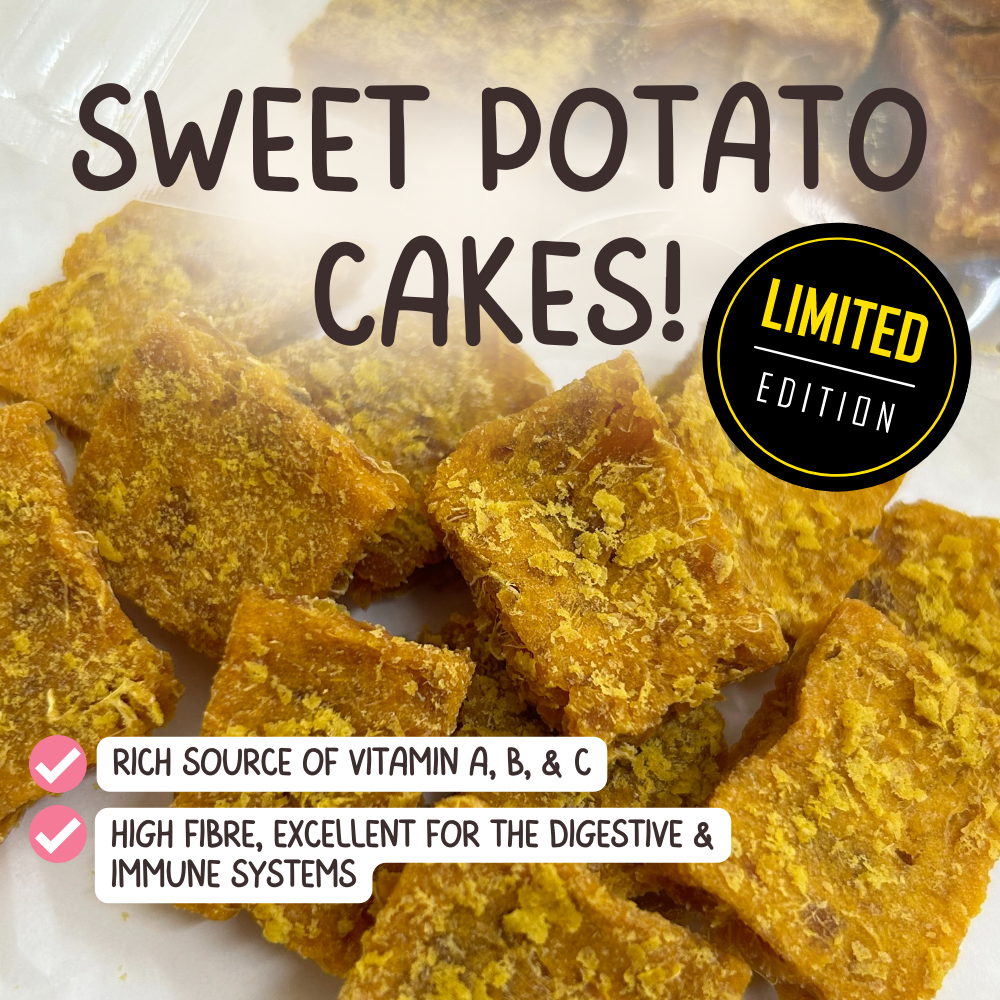 Sweet Potato Cakes (Vegan) - for dogs and hamsters
