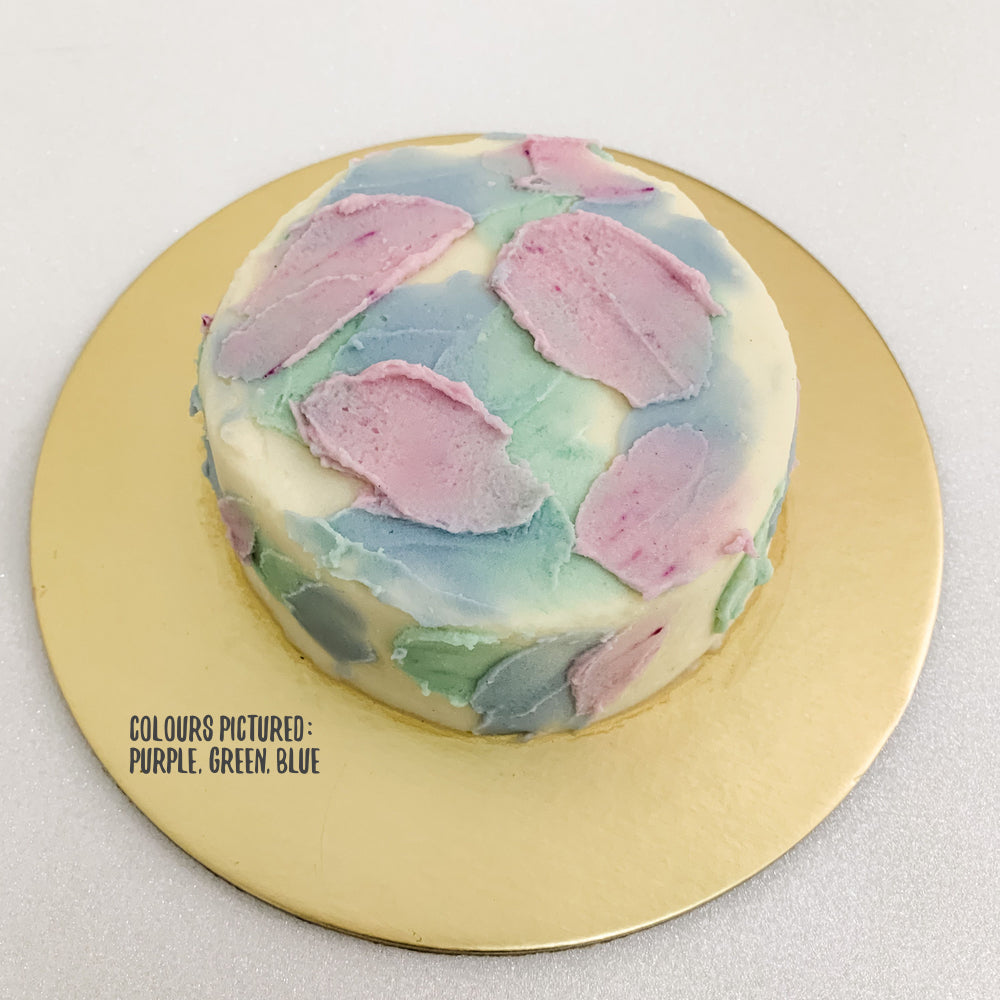 Feed My Paws | Cat Bakery Singapore | Handmade SG Birthday Cake for Dog Puppy | Purple | Delivery