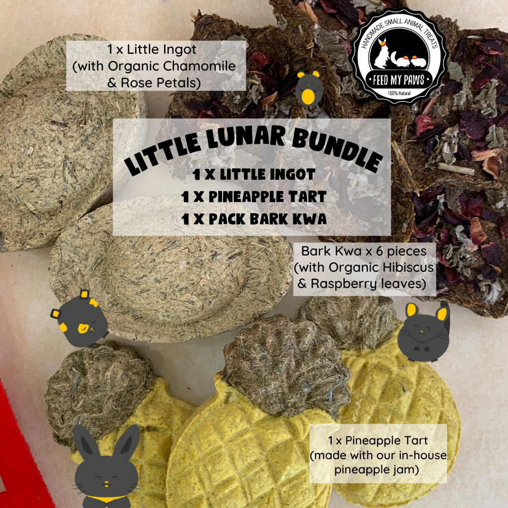 Little Lunar Bundle, early-bird Special for Buns, Piggies and Hams! (Preorder, ready 29 Jan 2021 onwards)