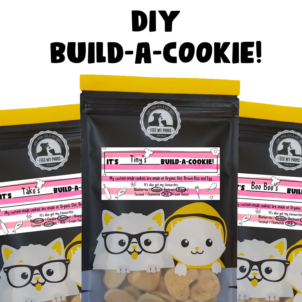 DIY BuildACookie! Feed My Paws