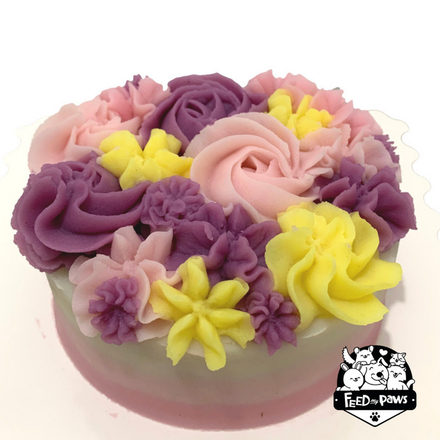 Feed My Paws SG | Dog Bakery | Handmade Birthday Cake for Dog Puppy | Flowers | Singapore Delivery