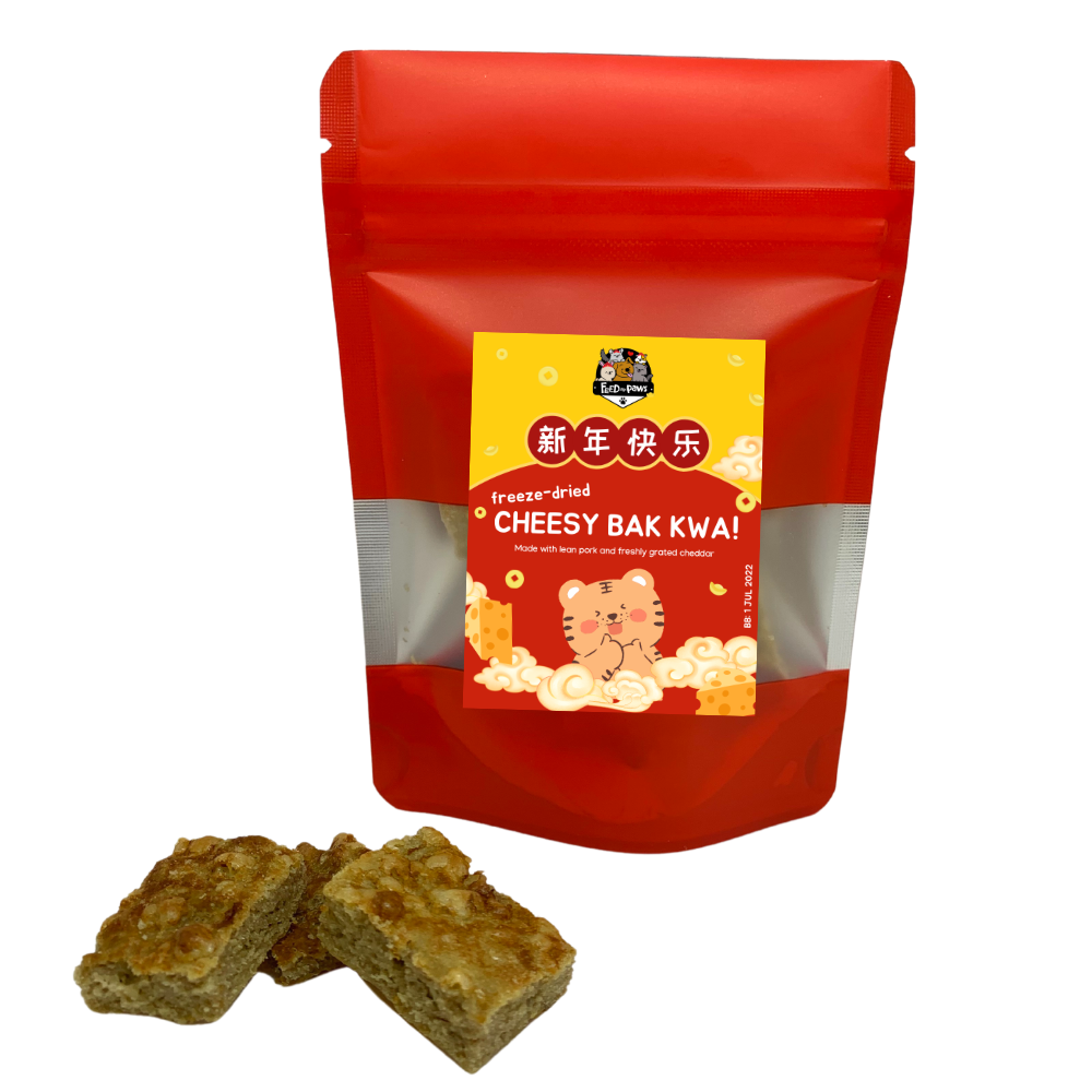 CNY 2022: Freeze-dried 小肉干 Mini Cheesy Bak Kwa (for dogs and cats)