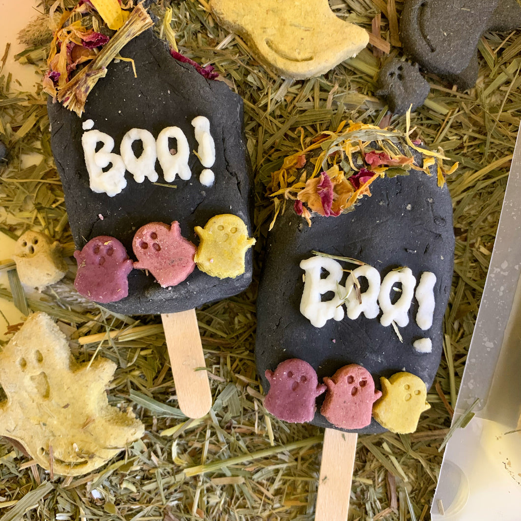 Halloween Popsicle! (For Rabbits & Guinea Pigs)