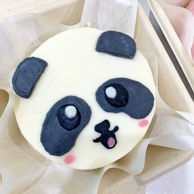 Kawaii Panda Cake for Dogs