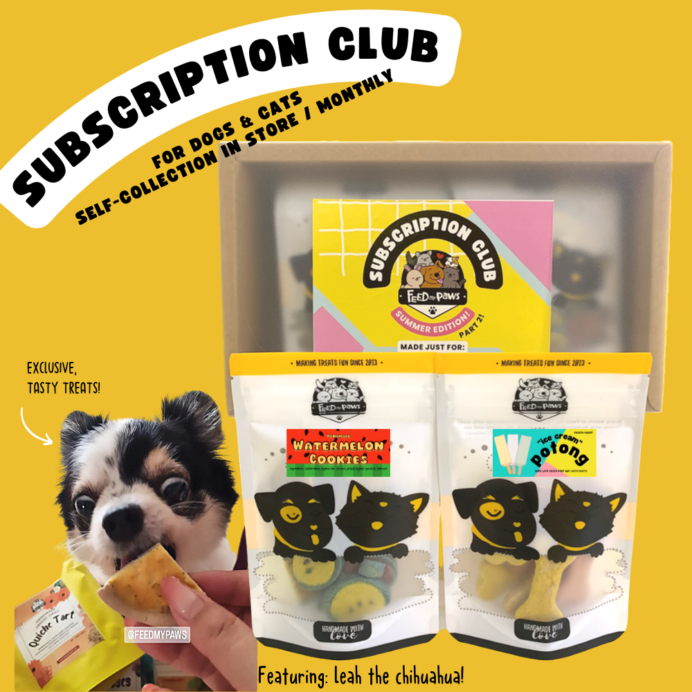 Feed My Paws Subscription Club: Subscription Box for Dogs & Cats! [self pick-up]