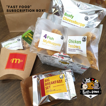 Load image into Gallery viewer, Feed My Paws Subscription Club: Subscription Box for Dogs &amp; Cats! [with doorstep delivery]
