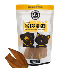 Load image into Gallery viewer, Pig Ear Sticks (bestselling chew!)
