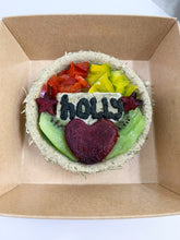 Load image into Gallery viewer, freshly made fruit birthday cake tart, made in singapore for rabbits, guinea pigs, hamsters

