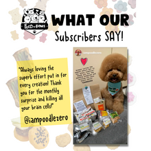 Load image into Gallery viewer, Feed My Paws Subscription Club: Subscription Box for Dogs &amp; Cats! [self pick-up]

