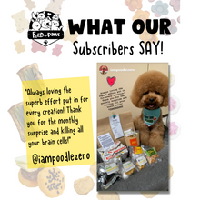 Load image into Gallery viewer, Feed My Paws Subscription Club: Subscription Box for Dogs &amp; Cats! [with doorstep delivery]
