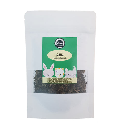 organic nettle herb supplement for hamsters rabbits guinea pigs and chinchillas in singapore